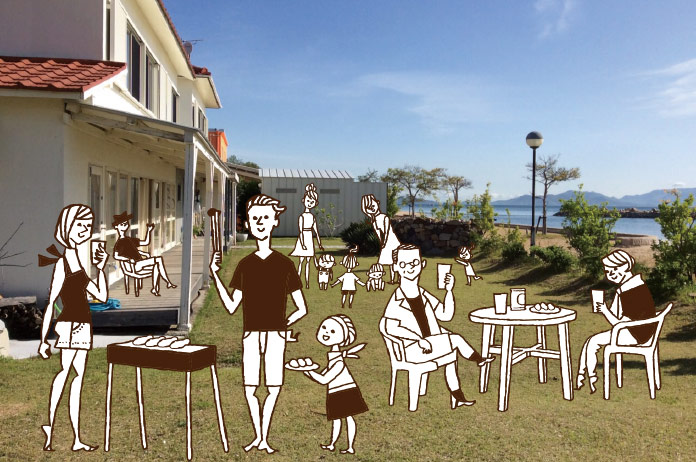 爽やかな潮騒と潮風が心地よい広いガーデンで開放的な時間を過ごしませんか?わが家の庭ではなかなか難しいバーベキューも、ここならご近所を気にせず楽しめます。それぞれのバケーションタイムを満喫してください。